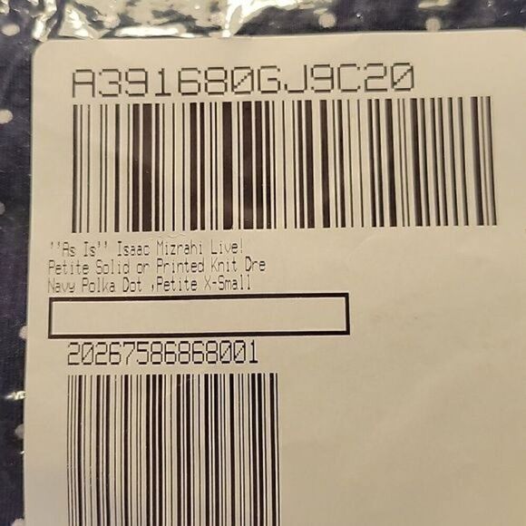 NWOT Isaac Mizrahi Live! Printed Knit Dress Sz XSP - Picture 13 of 14